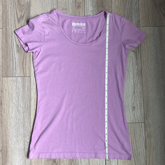 Pact Women's Light Purple Organic Cotton T-shirt - Picture 4 of 5